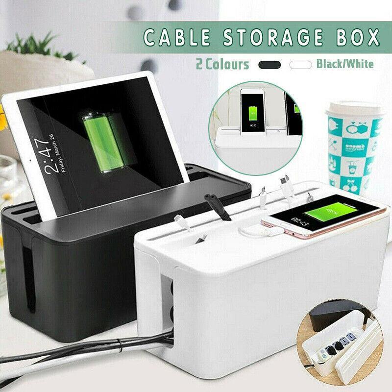 Cable Storage Box with Lid