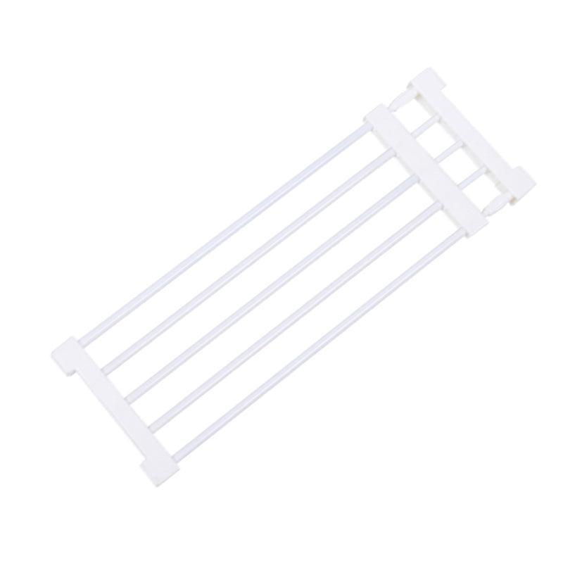 Adjustable No-Drill Closet Shelf