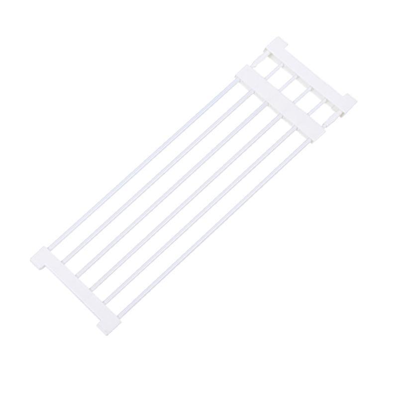Adjustable No-Drill Closet Shelf