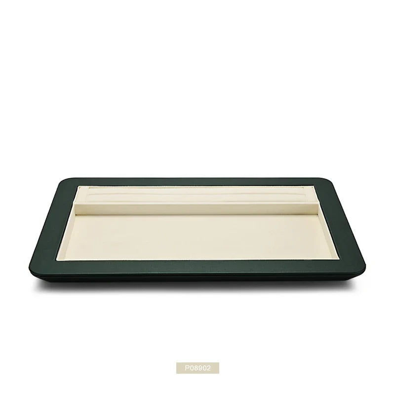 Premium Jewelry Display Tray – Soft-Lined Organizer for Rings, Earrings & Bracelets