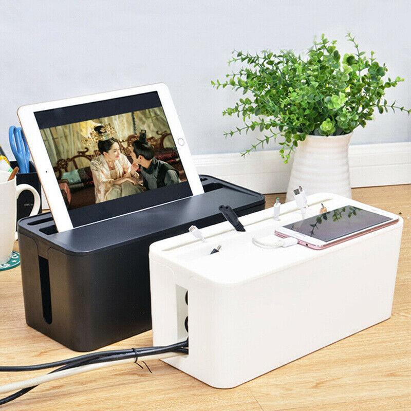 Cable Storage Box with Lid