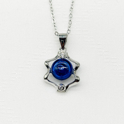 Sterling Silver Zodiac Aroma Necklace - Gemini May - June | Perfect Birthday Gift | Energy &amp; Healing | Diffuse on the go