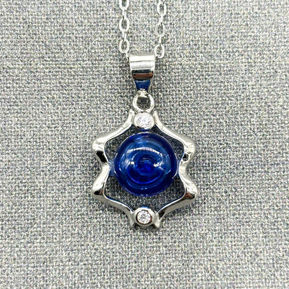 Sterling Silver Zodiac Aroma Necklace - Gemini May - June | Perfect Birthday Gift | Energy &amp; Healing | Diffuse on the go