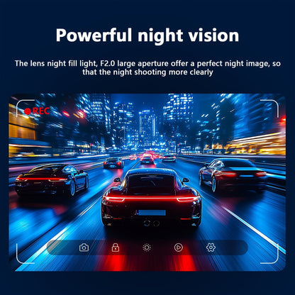 Dash Cam with 1080P Night Vision &amp; G-Sensor
