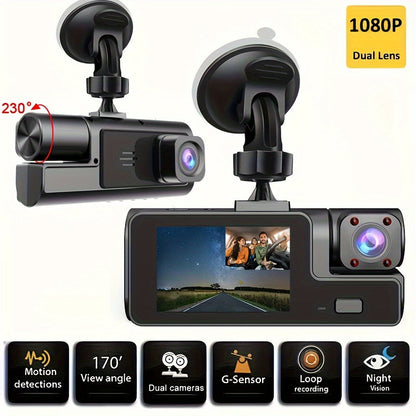 Dash Cam with 1080P Night Vision &amp; G-Sensor