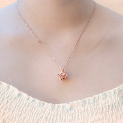 Heart Lock Aroma Necklace | Energy &amp; Healing | Diffusing on the go | Love Gift