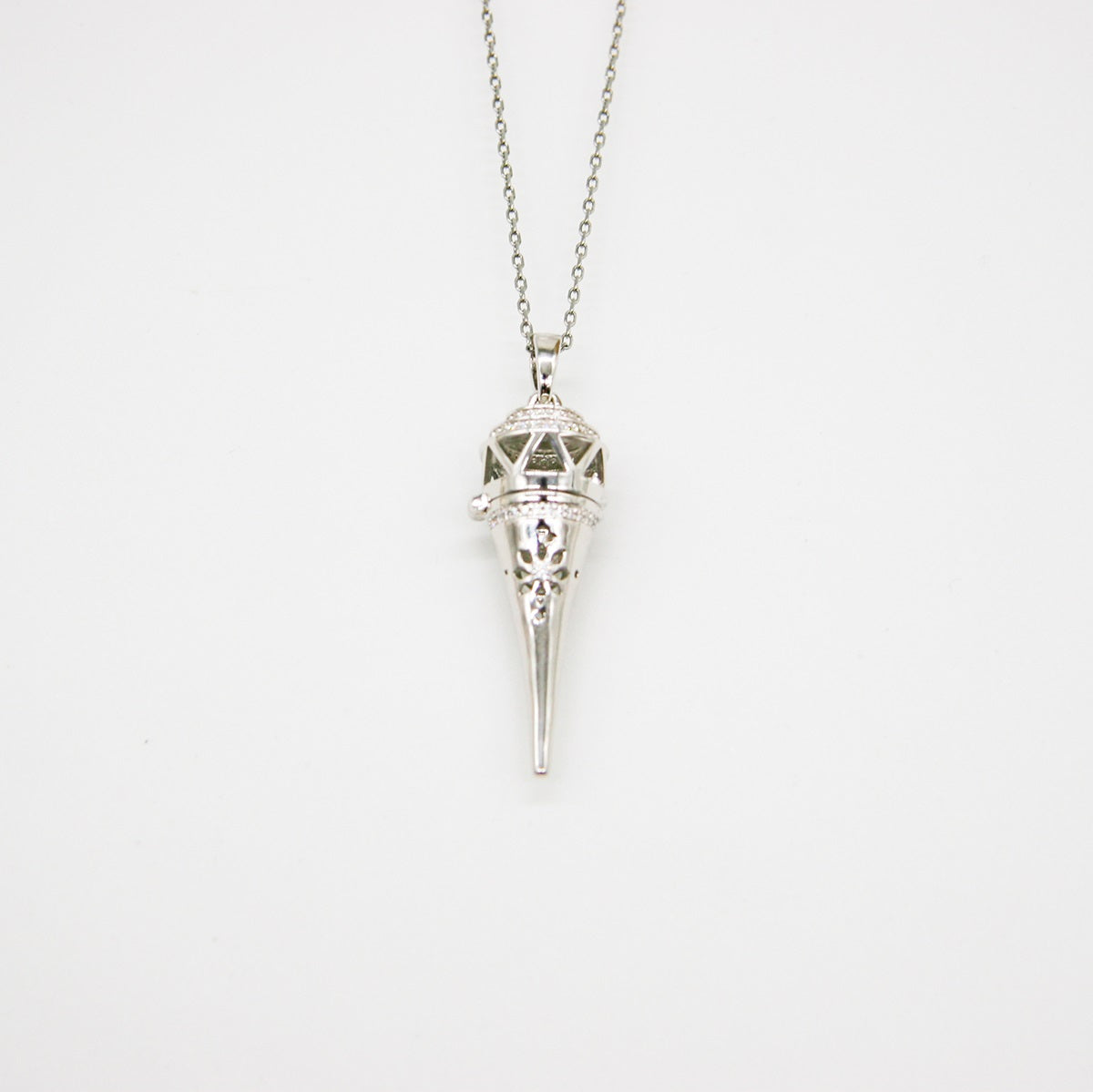 Cone Aroma Necklace | Energy &amp; Healing Diffuser Jewelry — On-the-Go Scent Ritual