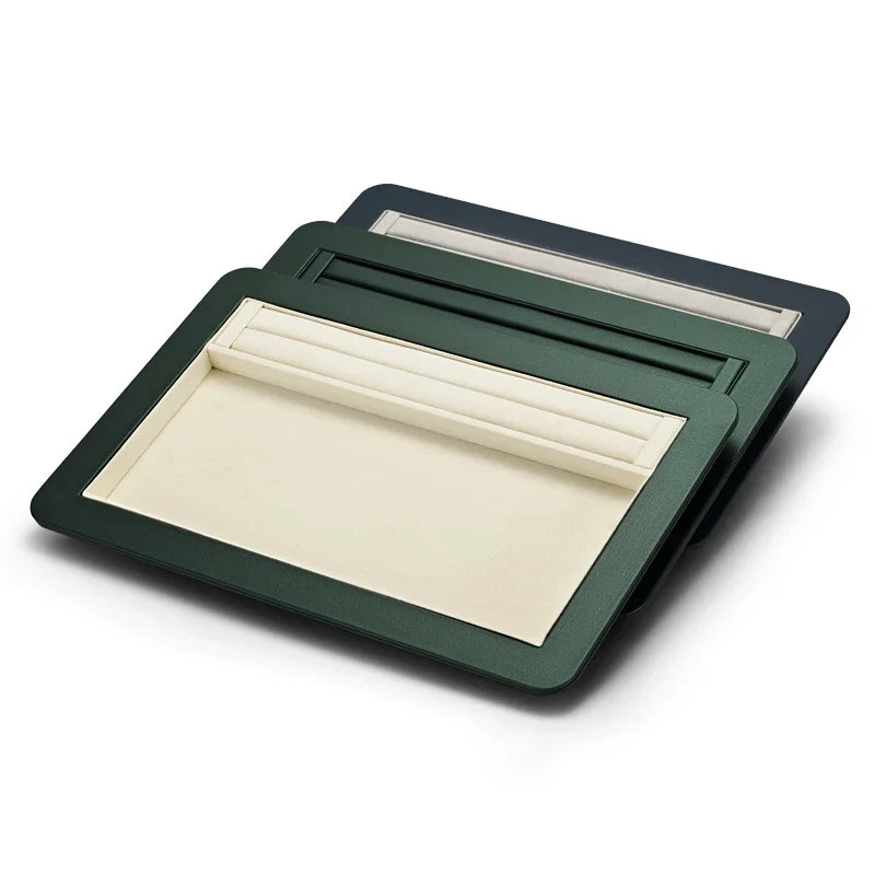 Premium Jewelry Display Tray – Soft-Lined Organizer for Rings, Earrings &amp; Bracelets