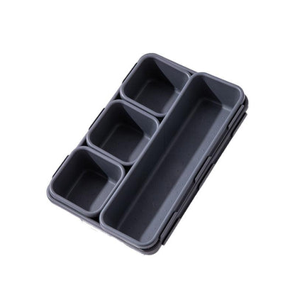 8Pcs/Set Drawer Desk Draw Cutlery Storage Tray Office/Home Kitchen Organizer Box