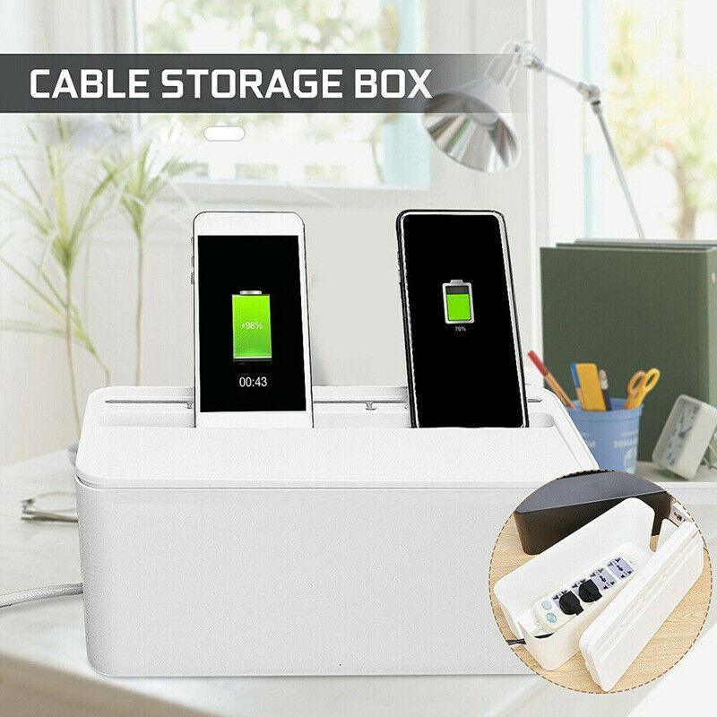 Cable Storage Box with Lid