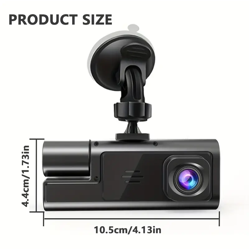 Dash Cam with 1080P Night Vision &amp; G-Sensor